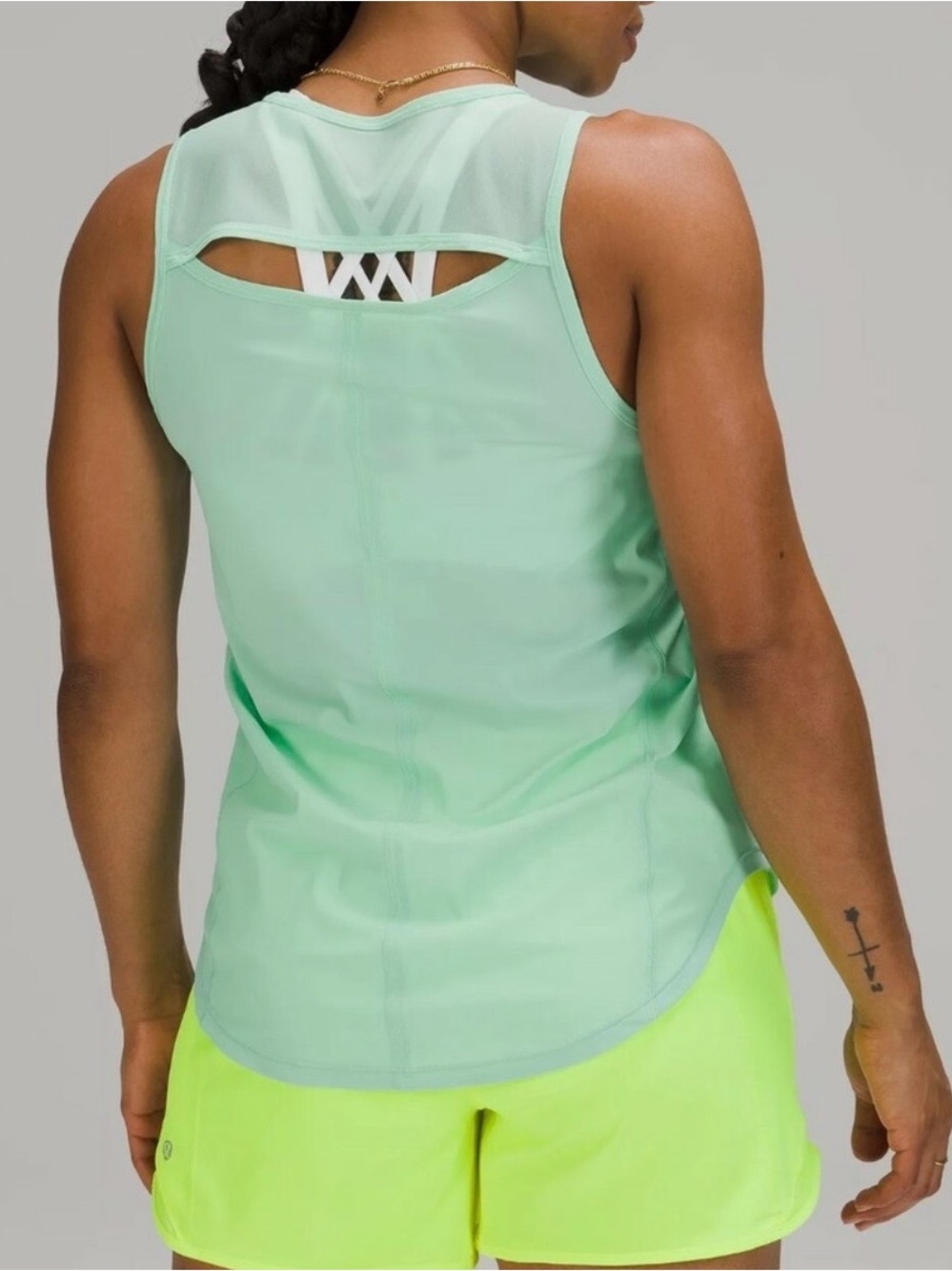 Lululemon Sculpt Tank Top Size 4 Wild Mint Green